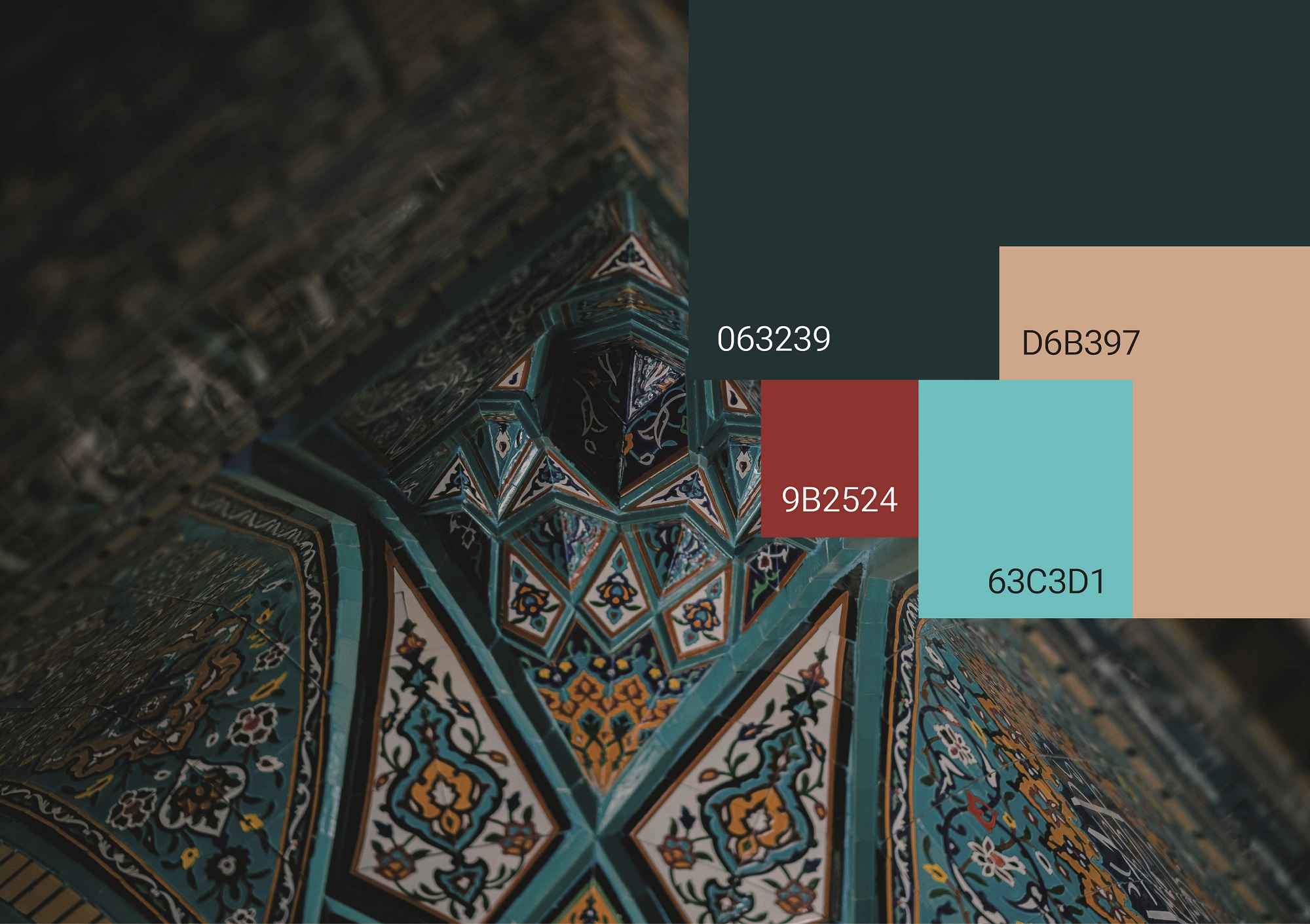 طراحی پالت رنگی در هویت بصری